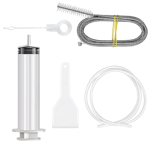 SHCHME Fridge Dredger Set 5 Pcs Fridge Drain Pipe Blocked Dredging Tool Refrigerator Drain Hole Blockage Remover Kits