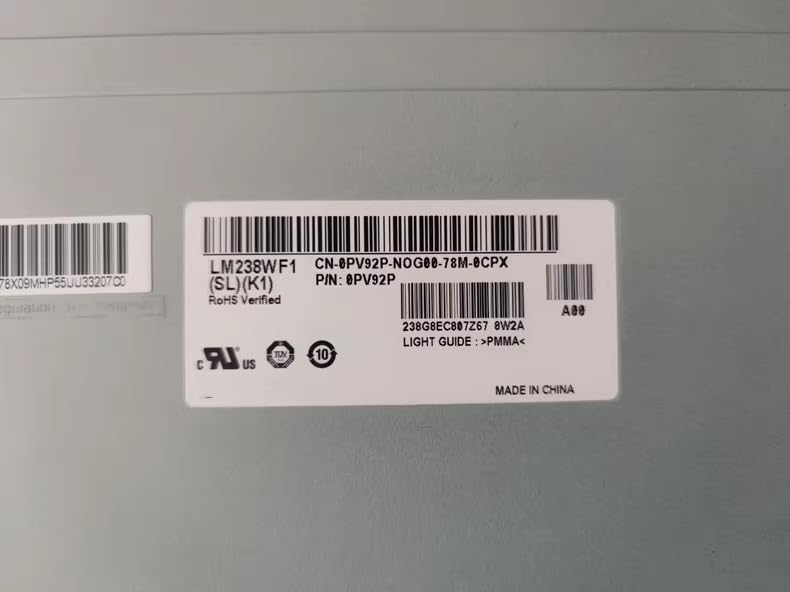Image of Tested 23.8 inch LM238WF1-SLK1 LCD Display Panel Warehouse Spot
