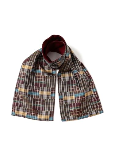 [ビームスプラス] スカーフ・マフラー Silk Cashmere Reversible Stole メンズ WINE FREE 38450112107