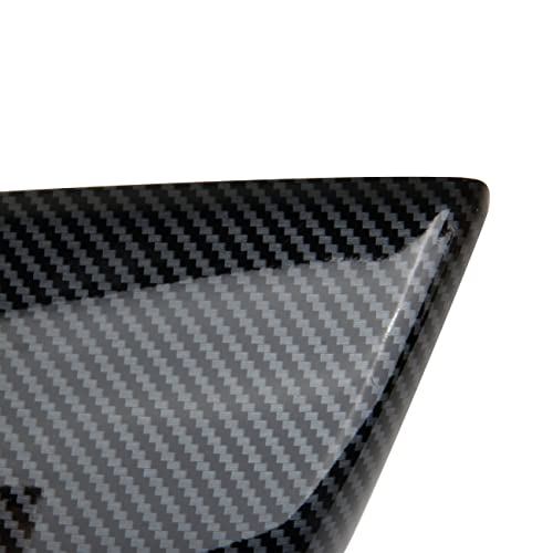 Carbon Fiber Side Door Rearview Mirror Guard Cover Molding Trim For KIA EV6 2022+ by Fewshaw - Used condition - Image 2