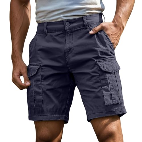 Short Cargo Homme pour Loisirs en Plein Air et Balades Estivales Décontractées