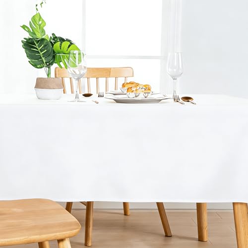 �V���v�� �e�[�u���J�o�[ 70 x 130 cm �􂦂�E�H�b�V���u��������Ԍ���ϔM�|���G�X�e���}�b�g�ۂ������������ȒP�H�N���X�}�������_�C�j���O�J�t�F���g���s�N�j�A�E�h�A, �z���C�g