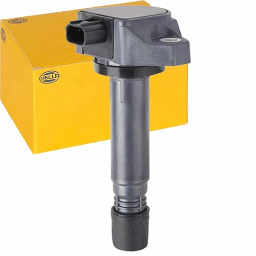 HELLA 5DA 358 000-991 Ignition Coil - 12V - 3-pin connector - Flush-Fitting Pencil Ignition Coils - Bolted