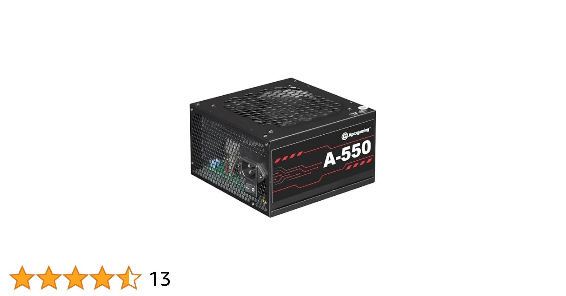 Amazon | ApexGaming Aシリーズ 80Plus Bronze ATX電源 (550