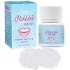 Teeth Repair Kit, Temporary Teeth Replacement Kit, Do it Yourself Thermal Fitting Beads, Moldable False Teeth for Snap On Instant and Confident Smile