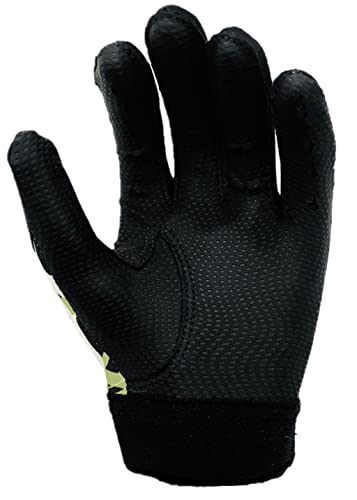 Rawlings Remix T-Ball/Coach Pitch Batting Gloves | Boys & Girls Size Youth Xs | Neon Green #TOP2