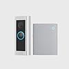 Ring Videocitofono Pro cablato (Wired Video Doorbell Pro) + Chime (3ª gen.) | campanello con telecamera, video HD 1536p, video a figura intera, con cablaggio | Prova gratuita di 30 giorni di Ring Home