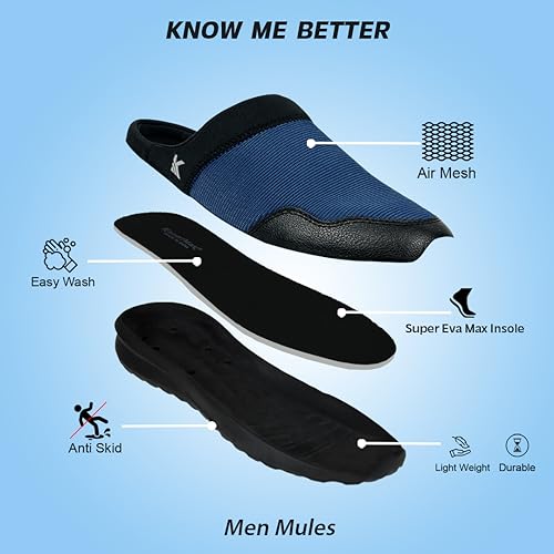 Image of KazarMax Men's Cushioned Comfortable Lightweight Mule