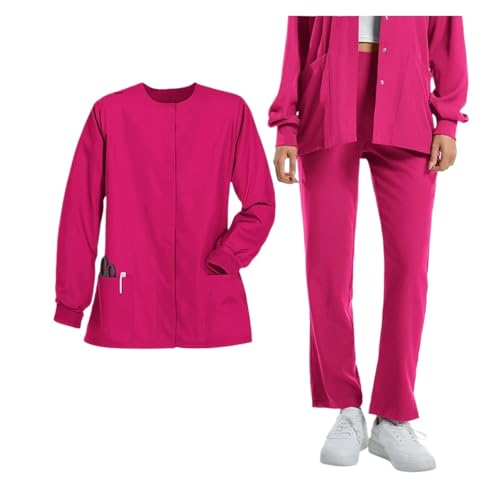 Ensemble de blouse médicale à manches longues idéal pour les gardes d'infirmière en hiver