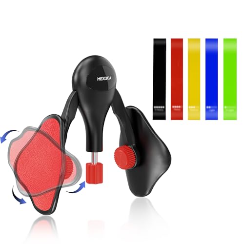 Mexlyca Thigh Trainer 55 lbs Adjustable Resistance, Pelvic Floor Trainer, Thigh Toner Workout, Thigh Exerciser & Booty Trainer for Women & Men, Pelvic Floor Exercise Workout Machine