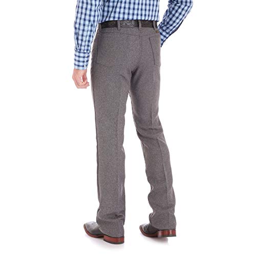 Wrangler Wrancher Herren-Jeans, Elegante Dress-Jeans, Meliert, Grau, 29W / 32L – Ansicht 2