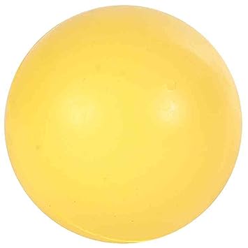 Trixie, Germany Trixie Ball Toy for Pet Dogs/Cats, Natural Rubber, soundless,? 7 cm, White, Medium, 250 Gram