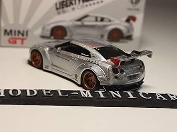 Amazon | Silver Shine!MINIGT 1/64 日産 GT-R R35 LB Works Liberty Amazon | Silver Shine!MINIGT 1/64 日産 GT-R R35 LB Works Liberty