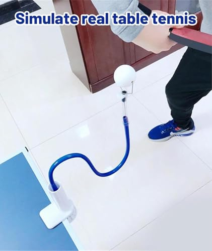 Image of 3 Pcs Table Tennis Practice Equipment, Table Tennis Set Trainer with 2 Balls, Practice Tool for Solo Play