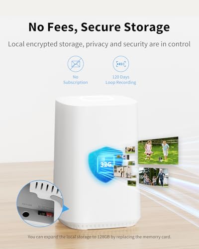 Outdoor Security Camera System Wireless 4-Pack