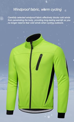 Chaqueta invierno softshell impermeable y transpirable para ciclismo masculino 2