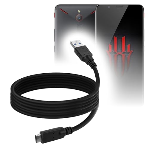 Câble USB C Nubia Red Magic 6 pour charger au canapé ou lit