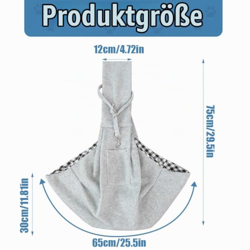 NHPY 1 Stück Tragetasche hund, Hundetragetasche, Hunde tragetasche, Tragetuch hund, Hundetragetasche bis 10kg-15kg, Hundetragetuch