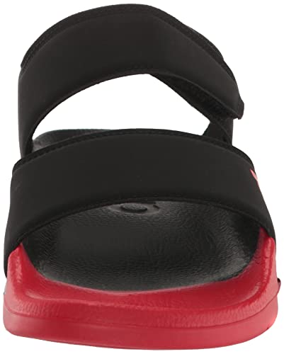 adidas unisex-adult Adilette Sandals Black/Better Scarlet/Black 42
