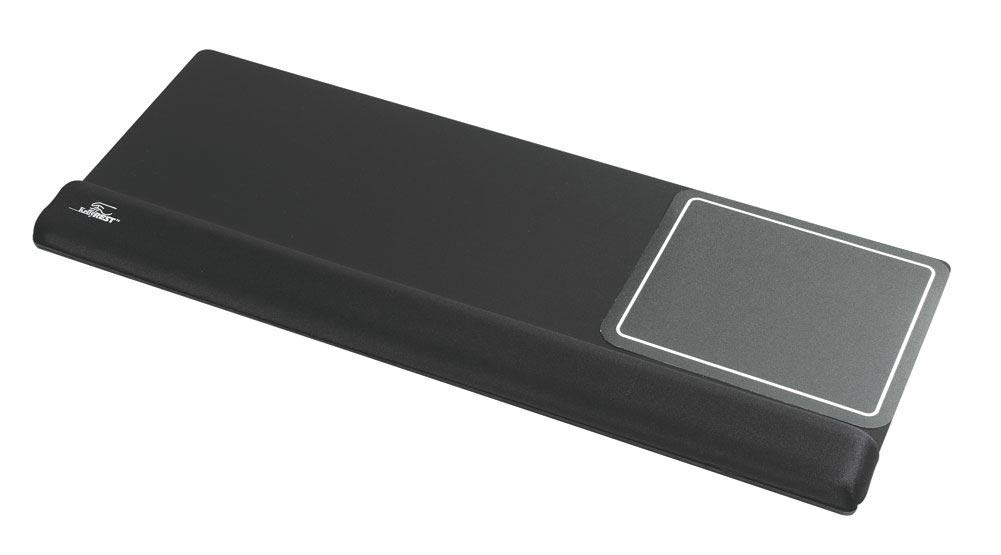 Supply Extended Keyboard Wrist Rest, 27 x 11, Black