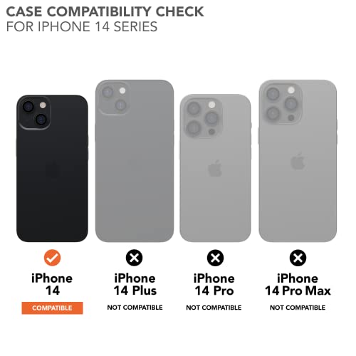 Coque iPhone 14 ROKFORM Robuste noire compatible MagSafe et double aimant - 7
