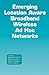 Price comparison product image Emerging Location Aware Broadband Wireless Ad Hoc Networks