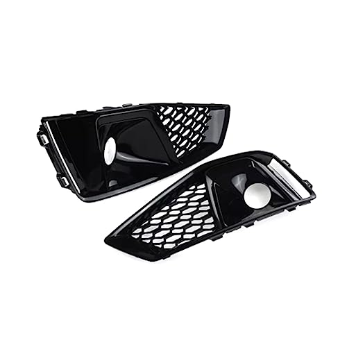 Calandre Avant en nid d'abeille noir brillant pour pare-chocs inférieur 8wd807681j 8wd807682j