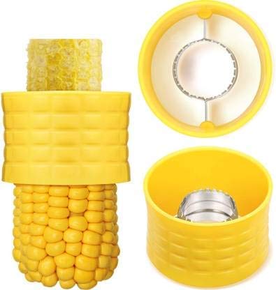 Aaru mall Plastic Corn Kerneler Cutter with Circular Stainless Steel Blade for Peeler Corn Slicer