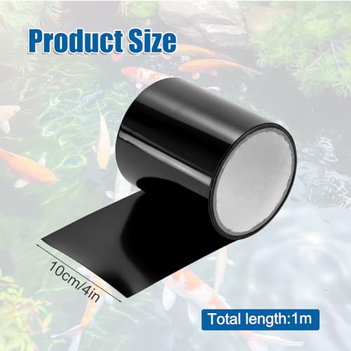 10x150 cm Teichfolien Reparaturflicken,Teichfolien-Reparaturband-Set,Wasserbeständiges Klebeband,wasserdichtes Klebeband,Pool, Zelt, Teich Reparatur Set,Reparatur Klebeband,Nahtband für Gartenteiche