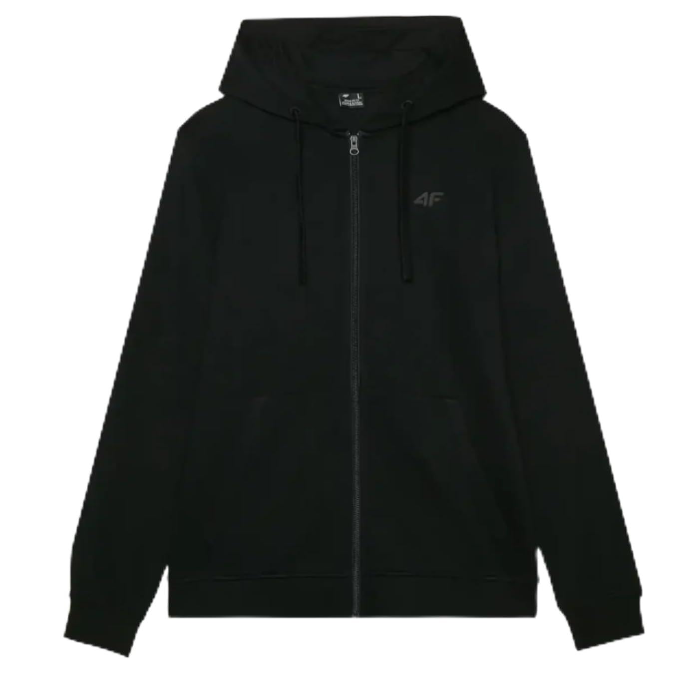 Bluza rozpinana męska 4F M1466 regular fit czarna rozm. L
