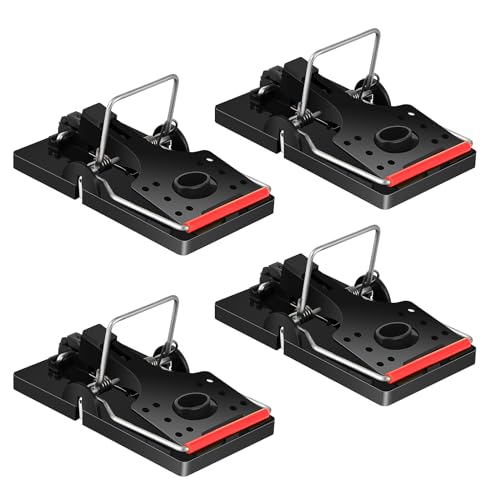 Trampas para ratas grandes y ratones resistentes para control de roedores 2