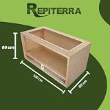 Repiterra terrarium en bois OSB 100 x 60 x 60 cm ventilé photo 3