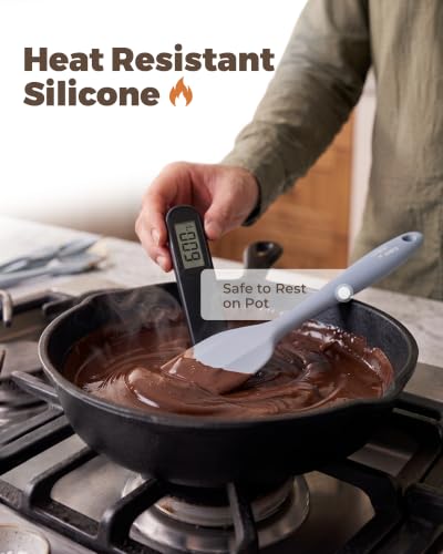 Bake Choice 6-Piece Silicone Spatula Set, Solid Steel Core, Heat Resistant - image 7