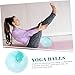 Gogogmee Portable Core Ball for Yoga Fitness Mini Exercise Ball for Stability Strength Training Durable Material for All Fitness Levels Green