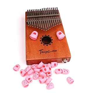 Tbkoly Outil de Marteau de réglage Kalimba Africain + protège-Doigts + Autocollant de Note + piézo de ramassage - Les Beatles, Paul McCartney, John Lennon, RIngo Starr, George Harrison Tbkoly Outil de Marteau de réglage Kalimba Africain + protège-Doigts + Autocollant de Note + piézo de ramassage – Image 2