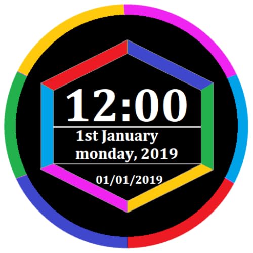 digital clock with time and date Machine Keg