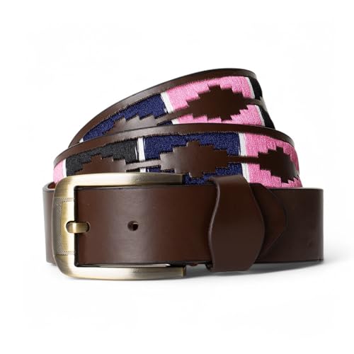 Winston Hide Cinturones de cuero para hombre, cinturón de