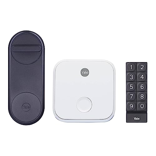 Yale Linus Smart Lock Negra - cerradura segura, incluye WiFi brid...