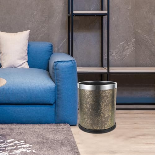Poubelle double compartiment plastique pour stopper les fuites et odeurs