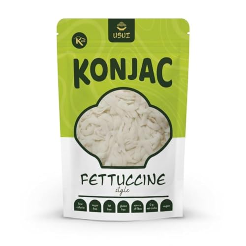 Usui-Fettuccine konjac en salmuera, 270 g (5 kcal, 0 g carbohidratos)