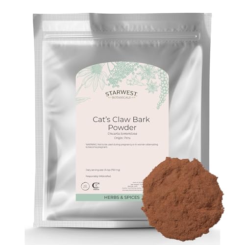 Starwest Botanicals Cat's Claw Bark Powder (1 lb Bulk)