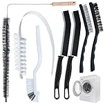 Ucatcher 7PCS Washing Machine Cleaner Brush Kit Crevice Cleaning Brush Hard Bristle Brushes Tumble Dryer Cleaning Brush Radiator Cleaner Brush for Deep Clean Laundry, Sink, Toilet & Window