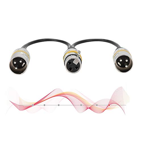 Youthink Type B Module,30Cm Xlr Female Jack To Dual Male Head Splitter Adapter Audio Mic Extension Cable For Yellow (Yellow) #TOP5