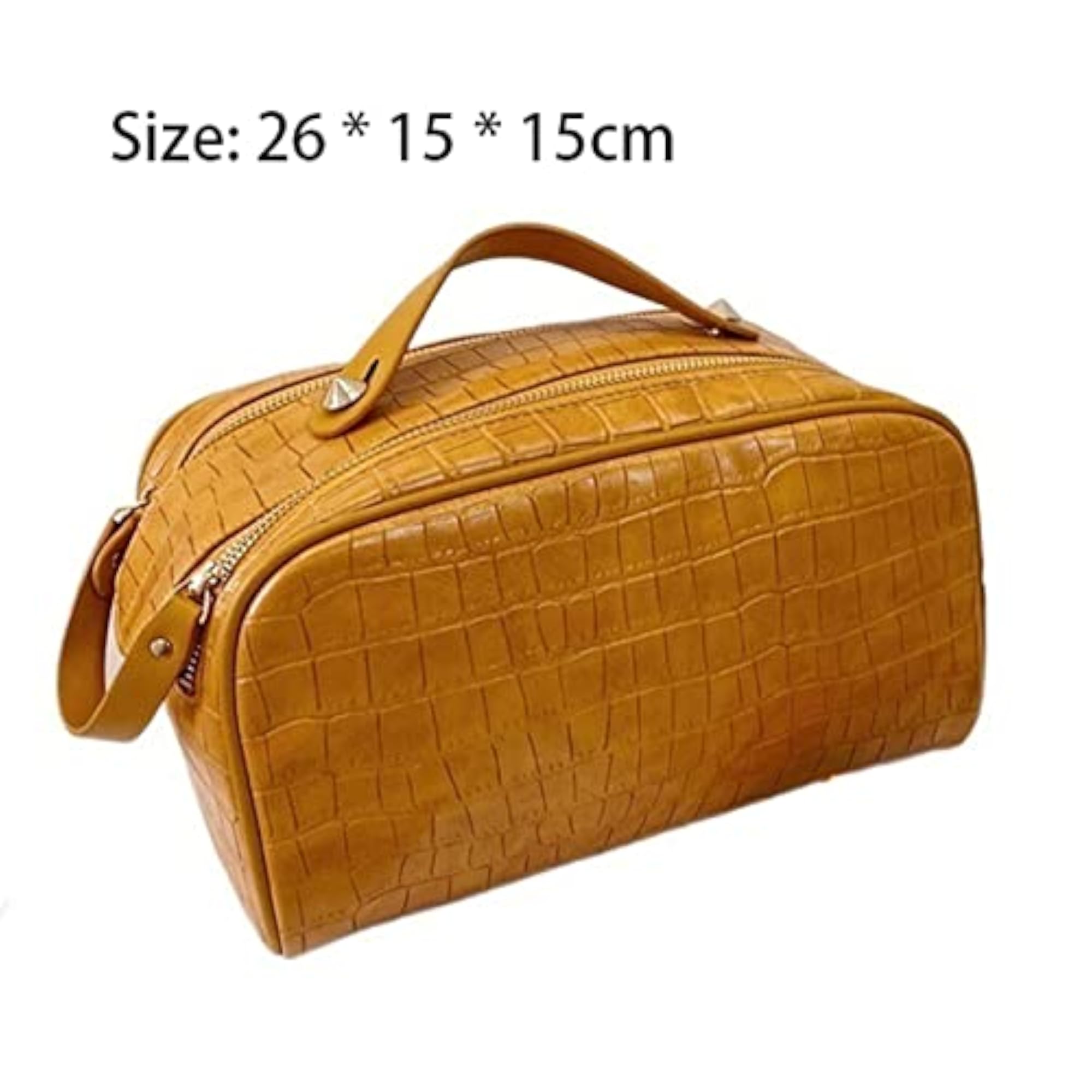 New Leather Makeup Bag for Women, Toiletry Set