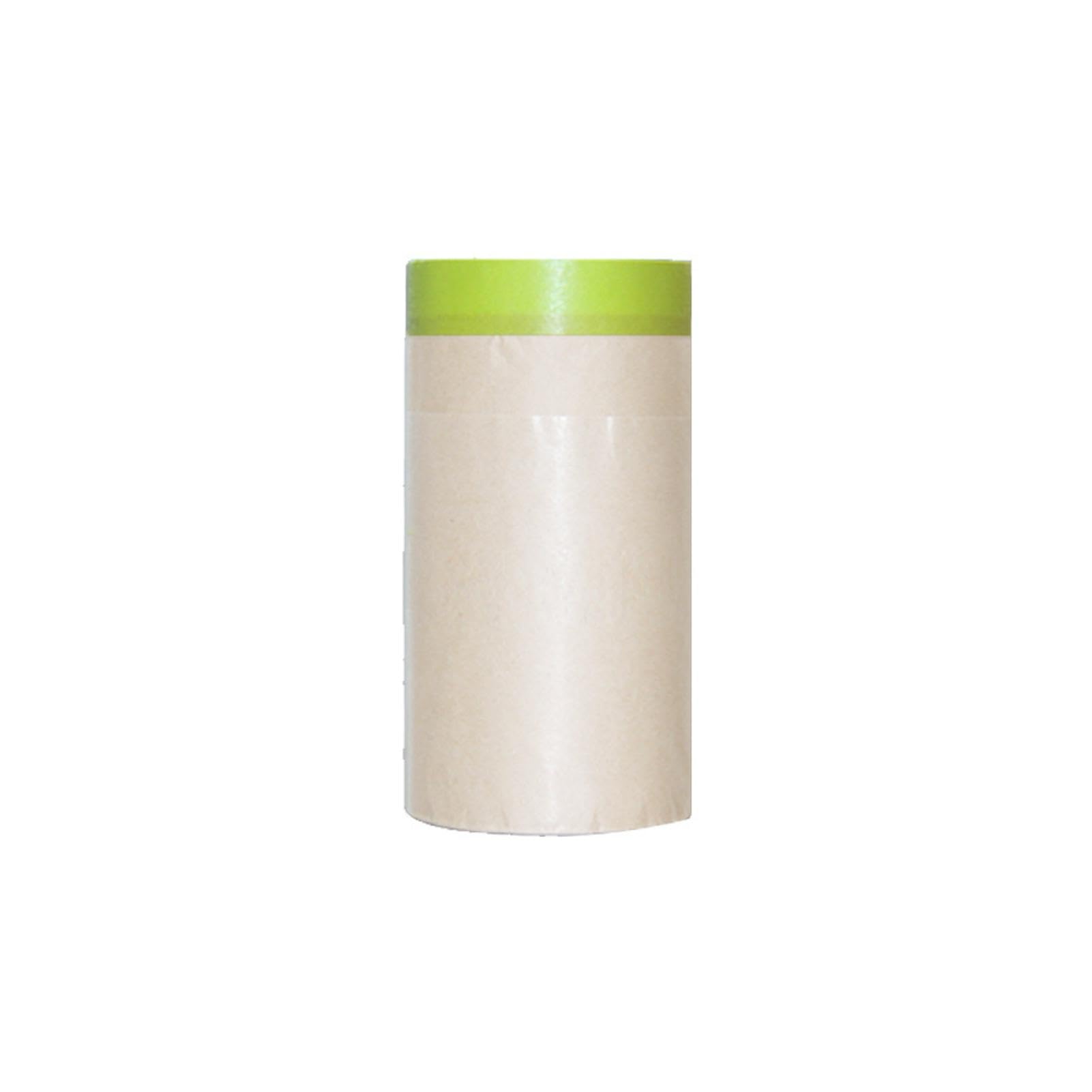 YCSHIPO Paint Masking Paper with Tape for Car and Furniture,Auto BodyMasking Paper,Car Protection Covering Paper,Paint Masking Tape and Drape for Painting(SIZE:15m x15cm/590.55x5.91inch)