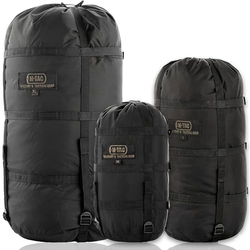 M-Tac Compression Stuff Sack for Sleeping Bag Military Water Resistant Compression Bag Lightweight...