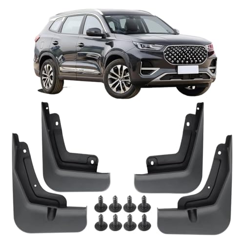 Guardabarros para Chery Tiggo 8 Pro y Plus, juego de protectores traseros y delanteros