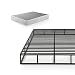 Zinus Victor 9 Inch Quick Lock High Profile Smart Box Spring / Mattress Foundation / Strong Steel Structure / Easy Assembly, King