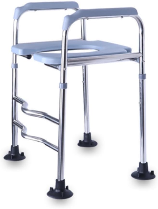 Asiento elevado para inodoro con apoyabrazos ajustable miniatura 1