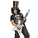 WIDMANN 04814 hinchable Rock Star Guitarra, unisex ? Adultos, color blanco/negro, talla...